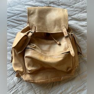 Vintage Ellington Leather Backpack
